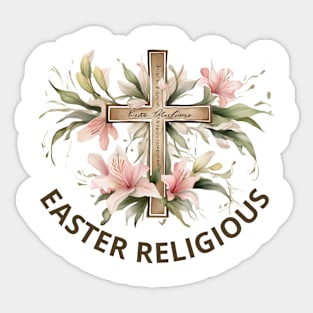 Easter religious / Easter Gifts Sticker